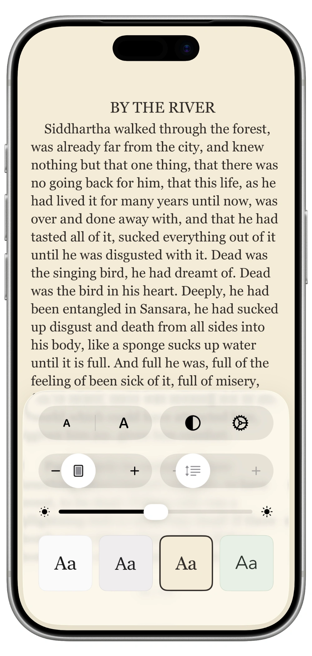 Still ebook reader screenshot