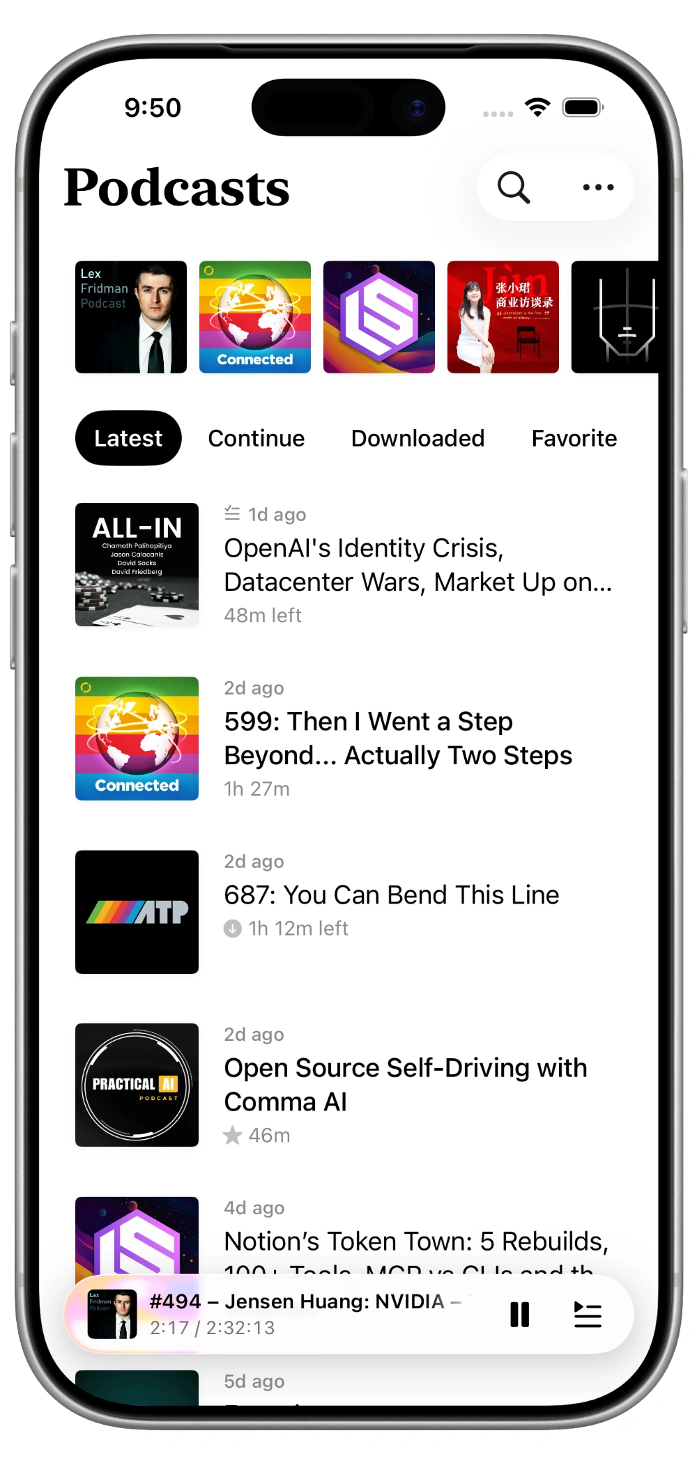 Still podcast screenshot